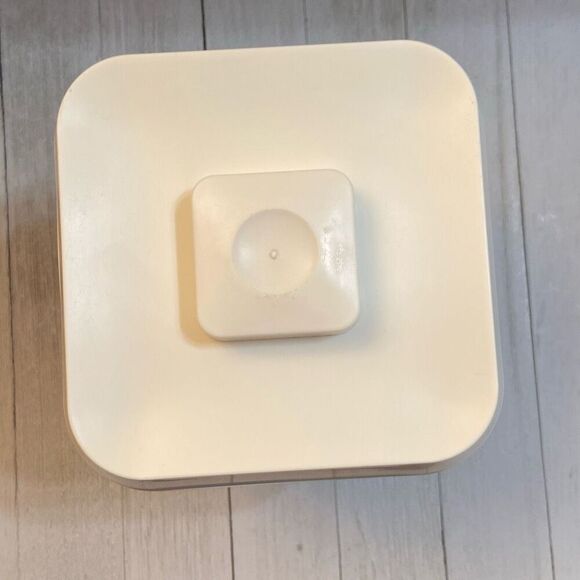 Set of 2 Vintage MCM Lustro-Ware Rooster Nesting Kitchen Canisters Brown Cream - Picture 9 of 12